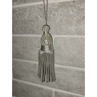 Silver Bullion Tassels for church Vestments - Decoration - Metal 11 см 4,5 inches