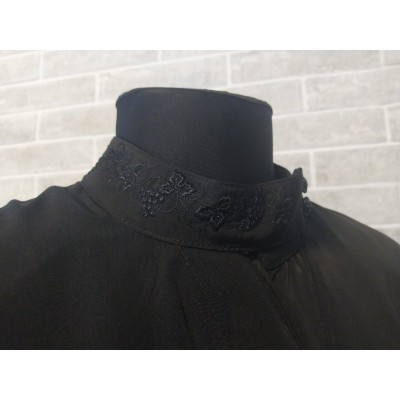 Slavic style Orthodox embroidered riassa - Outer cassock - Orthodox outer cassock - Priest external cassock - Rhason - Exorhason - Ryassas