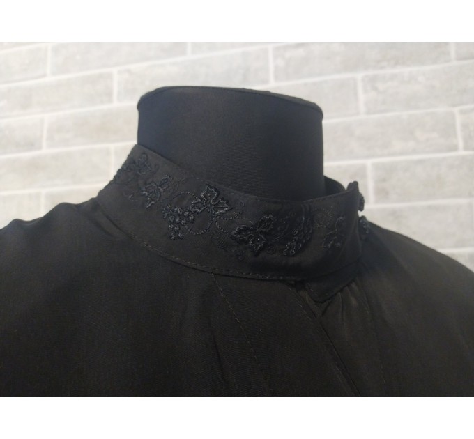 Slavic style Orthodox embroidered riassa - Outer cassock - Orthodox outer cassock - Priest external cassock - Rhason - Exorhason - Ryassas