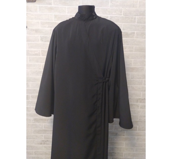 Slavic style Orthodox embroidered riassa - Outer cassock - Orthodox outer cassock - Priest external cassock - Rhason - Exorhason - Ryassas