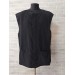 Vest with 2 two pockets in gabardine or wet silk or linen-gabardine - Waistcoat