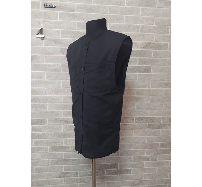 Summer priest vest with 4 pockets - Waistcoat - Orthodox priest light coat - Church