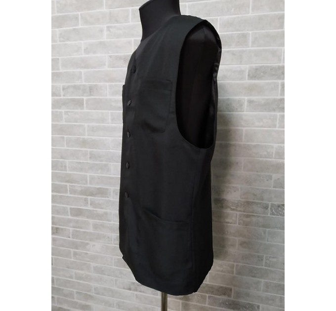 Summer priest vest with 4 pockets - Waistcoat - Orthodox priest light coat - Church