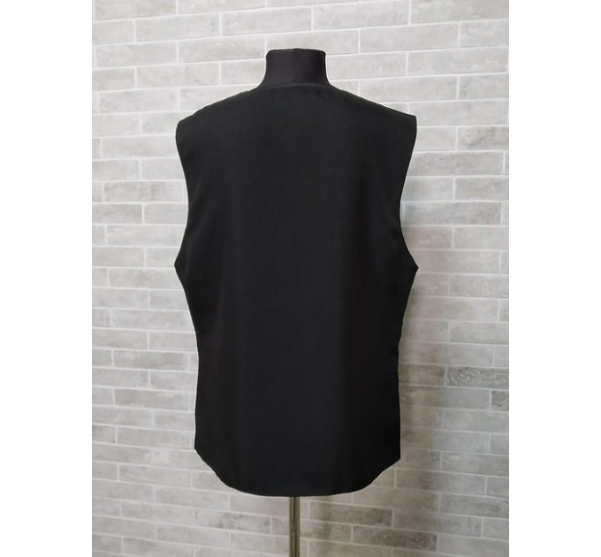 Summer priest vest with 4 pockets - Waistcoat - Orthodox priest light coat - Church