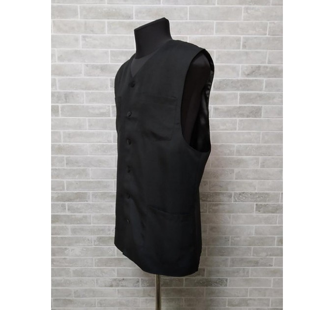 Summer priest vest with 4 pockets - Waistcoat - Orthodox priest light coat - Church