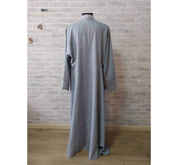 Orthodox cassock - St. Petersburg style cassock in linen-gabardine - Cassock for a priest - Inner cassock - Religious cloth - Undercassock