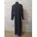 Black Orthodox cassock - Greek Cassock in wet silk - Greek Cassock in gabardine - Cassock for a priest - Religious cloth - Undercassock