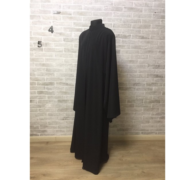 Greek style Outer cassock with minimalist embroidery - Orthodox Greek Riassa - Priest's external cassock - Rhason - Exorhason