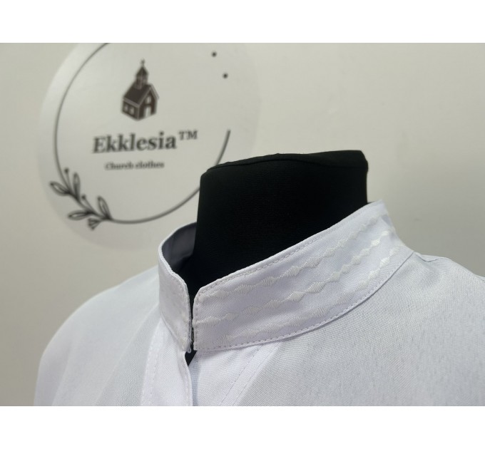 Embroidered Orthodox cassock - Inner cassock - Cassock for a priest- Church garment - Religious cloth - Orthodox cassock