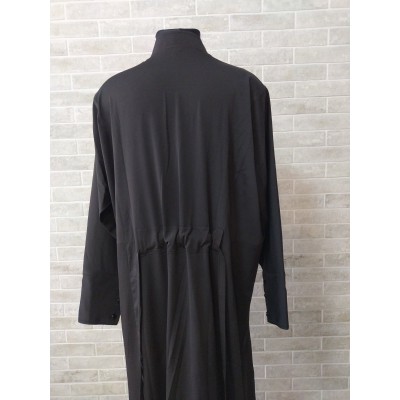 Orthodox cassock - Cassock in gabardine / wet silk with machine embroidery - Cassock for a priest- Inner cassock - Undercassock