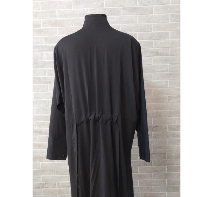 Orthodox cassock - Cassock in gabardine / wet silk with machine embroidery - Cassock for a priest- Inner cassock - Undercassock