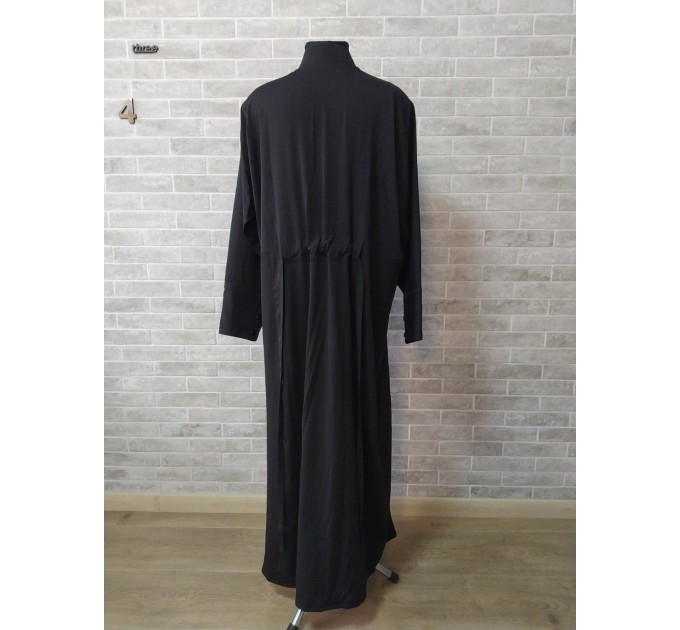 Orthodox cassock - Cassock in gabardine / wet silk with machine embroidery - Cassock for a priest- Inner cassock - Undercassock