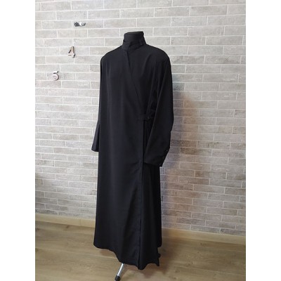 Slavic Cassock in wet silk without embroidery - Slavic style Orthodox cassock - Cassock for a priest - Religious cloth - Clergy robe - Undercassock