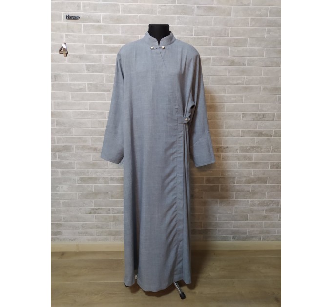 Orthodox cassock - St. Petersburg style cassock - Cassock for a priest - Inner cassock - Religious cloth - Undercassock