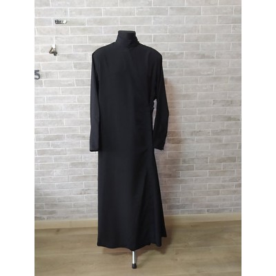 Slavic Cassock in wet silk without embroidery - Slavic style Orthodox cassock - Cassock for a priest - Religious cloth - Clergy robe - Undercassock