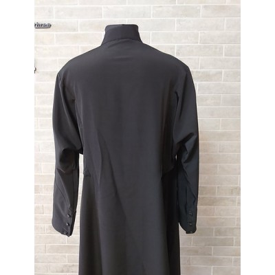 Slavic Cassock in wet silk without embroidery - Slavic style Orthodox cassock - Cassock for a priest - Religious cloth - Clergy robe - Undercassock