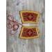 Priest's stole and cuffs - Communion set in brocade - Orthodox priest set