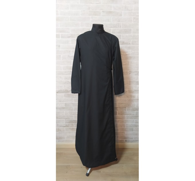 Slavic Cassock in cottone - Slavic style Orthodox cassock - Cassock for a priest - Religious cloth - Clergy robe - Undercassock