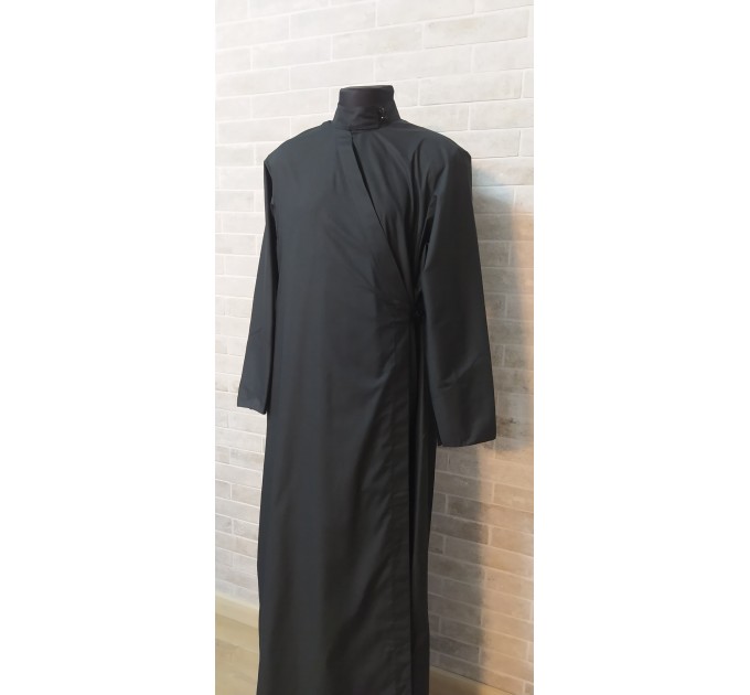 Slavic Cassock in cottone - Slavic style Orthodox cassock - Cassock for a priest - Religious cloth - Clergy robe - Undercassock