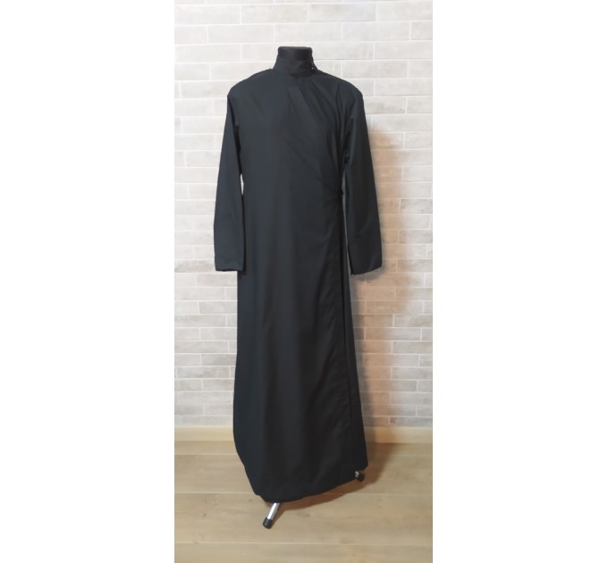 Slavic Cassock in cottone - Slavic style Orthodox cassock - Cassock for a priest - Religious cloth - Clergy robe - Undercassock