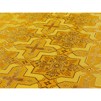 Custody Nonmetallic Greek Brocade - Church Brocade - Liturgical Brocade - Priest vestment's fabric