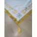 Altar cover in gabardine with the embroidery