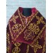 Embroidered bishop's vestment set with small and large omophor on velvet