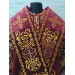 Embroidered bishop's vestment set with small and large omophor on velvet