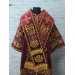 Embroidered bishop's vestment set with small and large omophor on velvet