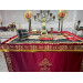 Embroidered altar covers set