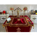 Embroidered altar covers set