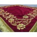 Embroidered velvet gospel cover - Gospel vestment - Gospel Cape Altar cover