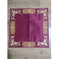 Embroidered Iliton in satin - Canonical altar iliton - eiliton