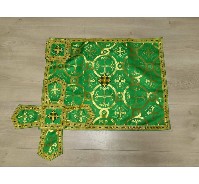 Orthodox Chalice Covers from greek brocade 