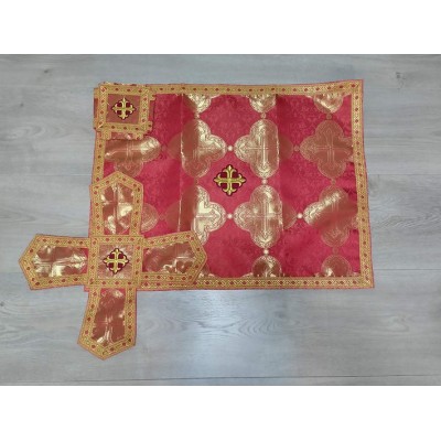 In STOCK! Orthodox Chalice Covers from greek brocade - Aer and chalice veils