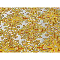 Nicomedia Metallic Greek Brocade - Church Brocade - Liturgical Brocade - Priest vestment's fabric