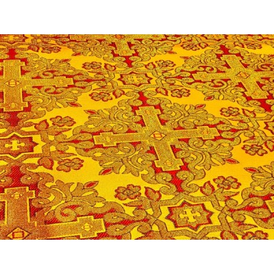 Nicomedia Metallic Greek Brocade - Church Brocade - Liturgical Brocade - Priest vestment's fabric