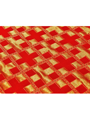 Novgorod Metallic Greek Brocade - Church Brocade - Liturgical Brocade - Priest vestment's fabric