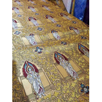 Angels Metallic Greek Brocade - Church Brocade - Liturgical Brocade - Priest vestment's fabric