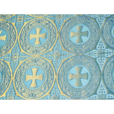 Hilt Metallic Greek Brocade - Church Brocade - Liturgical Brocade - Priest vestment's fabric