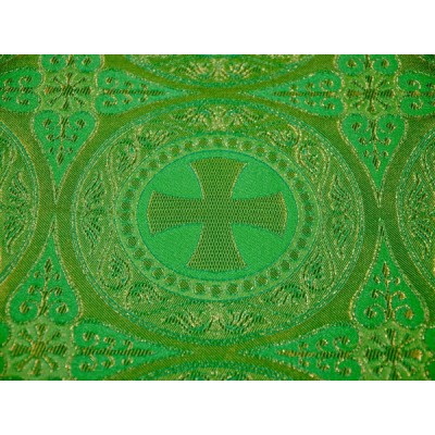 Hilt Metallic Greek Brocade - Church Brocade - Liturgical Brocade - Priest vestment's fabric