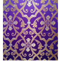 Liturgical Brocade Nonmetallic Greek Brocade - Church Brocade - Liturgical Brocade - Priest vestment's fabric