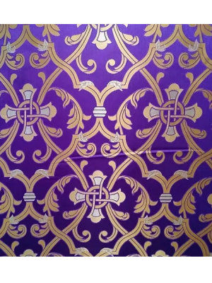 Liturgical Brocade Nonmetallic Greek Brocade - Church Brocade - Liturgical Brocade - Priest vestment's fabric