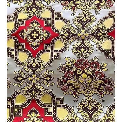 New Metallic Greek Brocade - Church Brocade - Liturgical Brocade - Priest vestment's fabric