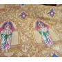 Angels of heaven Metallic Greek Brocade - Church Brocade - Liturgical Brocade - Priest vestment's fabric