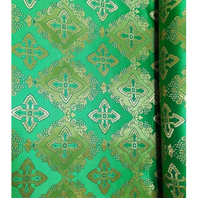 Babylon Nonmetallic Greek Brocade - Church Brocade - Liturgical Brocade - Priest vestment's fabric