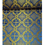 Openwork cross Nonmetallic Greek Brocade - Church Brocade - Liturgical Brocade - Priest vestment's fabric