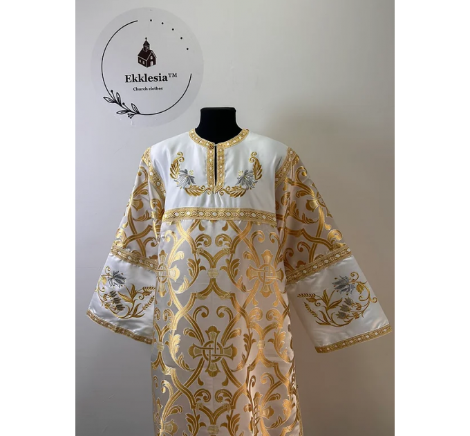 Orthodox sticharion - Combined model - Altar server reader robe