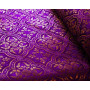 Violet fabric Nonmetallic Greek Brocade - Church Brocade - Liturgical Brocade - Priest vestment's fabric