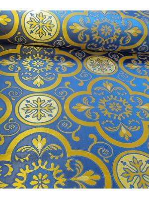 Floral Nonmetallic Greek Brocade - Church Brocade - Liturgical Brocade - Priest vestment's fabric